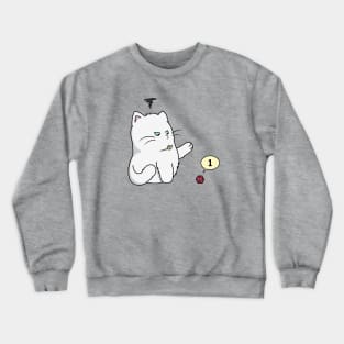 Gaming Cat (Crit Happens) Crewneck Sweatshirt